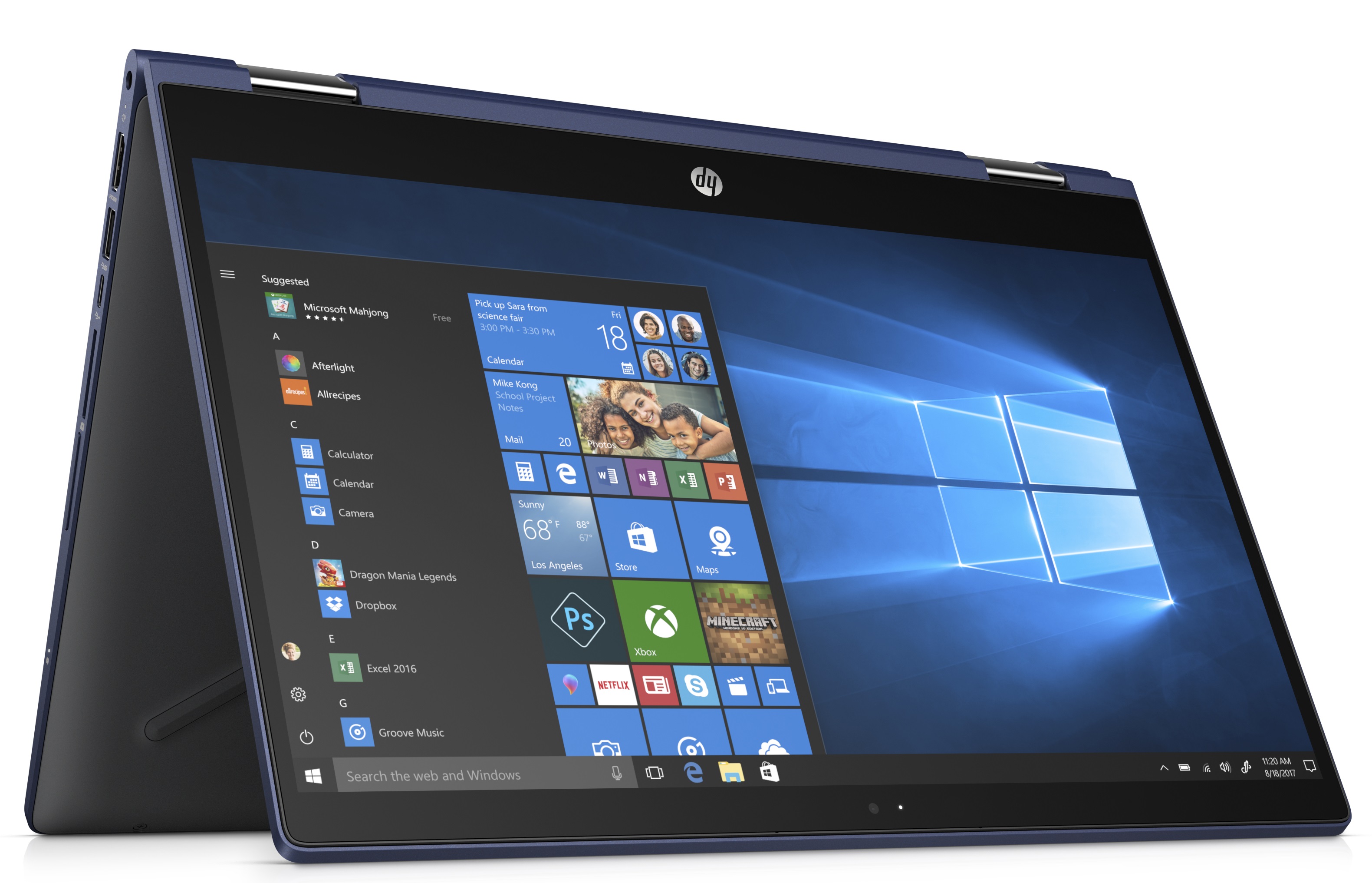 Laptop Hp Pavilion 14 Intel Core I3 Memoria Ram 4gb Disco Duro 1 Tb Azul 2 En 1 Jetstereo Cuando Quieras Lo Mejor